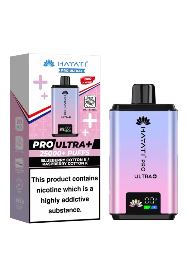 Hayati Pro Ultra Plus 25K Prefilled Vape Kit Hayati