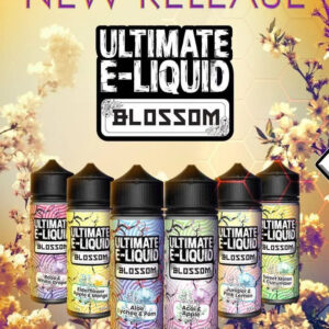 Ultimate E Liquid Blossom Range 100ml Shortfill  70/30 VG/PG image 0