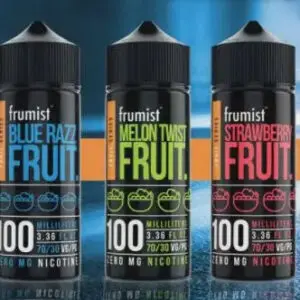Frumist E Liquid 100ml Shortfill l Fruit Series  70/30 VG/PG image 0