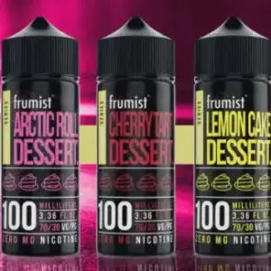 Frumist E Liquid 100ml Shortfill l Dessert Series  70/30 VG/PG image 0