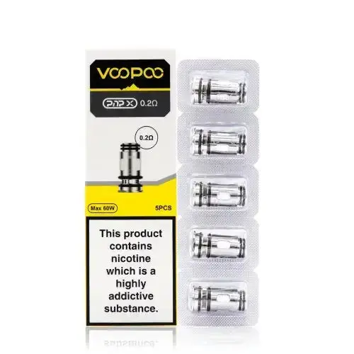Voopoo PnP-X Series Replacement Coils | 5 Pcs/Pack - 0.2ohm DTL image