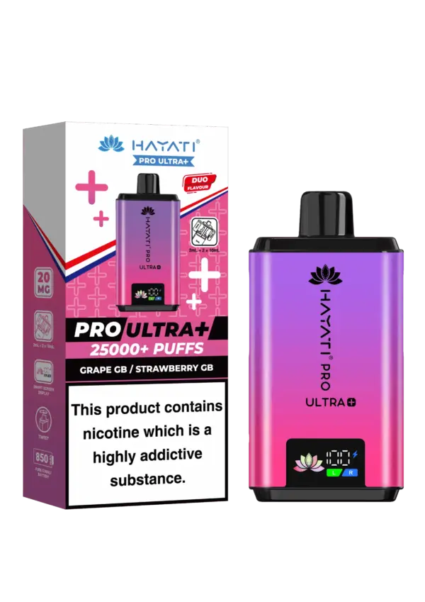 Hayati Pro Ultra Plus 25K Prefilled Vape Kit Hayati