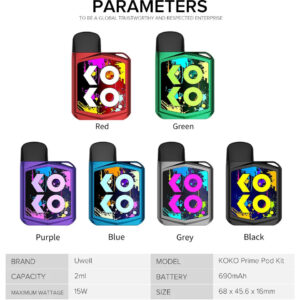UWell Caliburn Koko Prime Kit Uwell