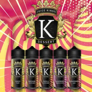 Juice Kings 100ml Shortfill | Dessert Range  70/30 VG/PG image 0