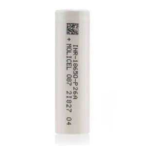 Molicel 18650 2600mAh 25A Battery - Free Plastic Storage Case image 0