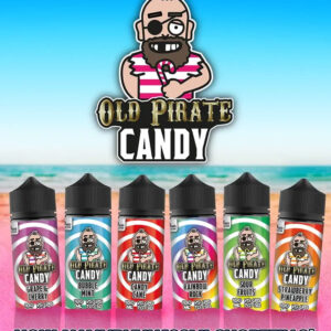 Old Pirate E-Liquid 100ml Shortfill - Candy Series  70/30 VG/PG image 0