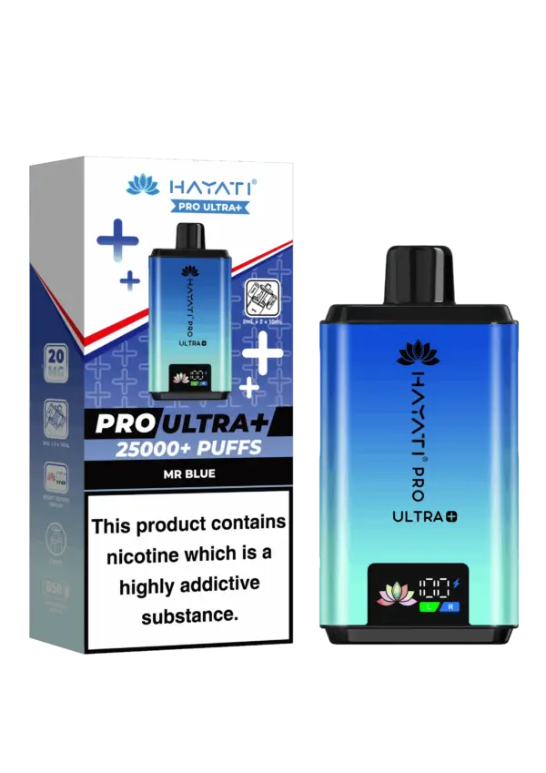 Hayati Pro Ultra Plus 25K Prefilled Vape Kit Hayati