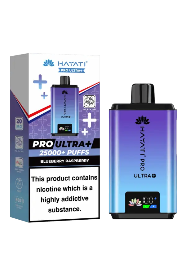 Hayati Pro Ultra Plus 25K Prefilled Vape Kit Hayati