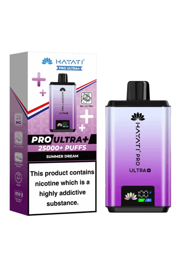 Hayati Pro Ultra Plus 25K Prefilled Vape Kit Hayati