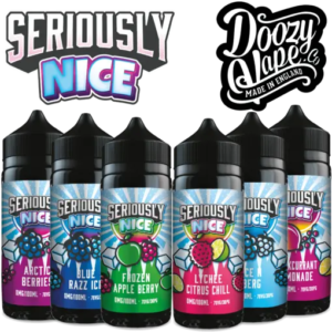 Seriously Nice by Doozy 100ml E-Liquid Shortfill | Only £7.99  70/30 VG/PG image 0