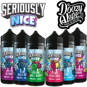 Seriously Nice by Doozy 100ml E-Liquid Shortfill | Only £7.99  70/30 VG/PG image 0