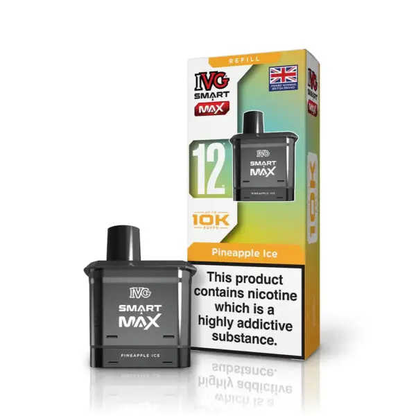 IVG Smart Max Prefilled Pod – 10K Puffs - Pineapple Ice image