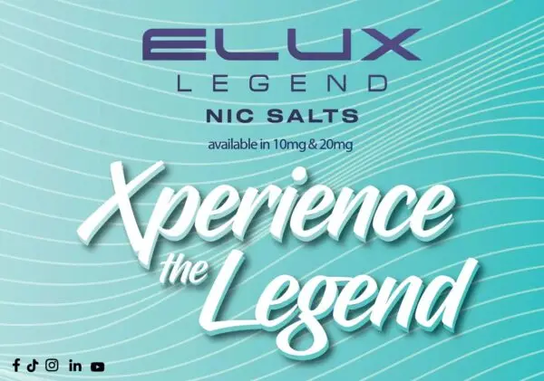 Elux Legend Nic Salts 10ml - 20MG image 2