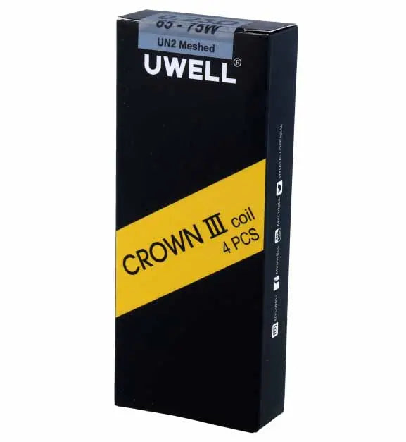 UWell Crown 3 Replacement Coils - 0.23 UN2 Mesh image 0 UWell Crown 3 Replacement Coils - 0.23 UN2 Mesh image 0