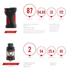 Smok D Barrel Kit 225W Smok