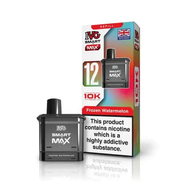 IVG Smart Max Prefilled Pod – 10K Puffs - Frozen Watermelon image