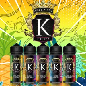 Juice Kings 100ml Shortfill | Fruity Range  70/30 VG/PG image 0