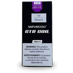 Vaporesso GTR Coils for FORZ Tank | Pack of 3 | 0.4 Ohm Mesh image 0