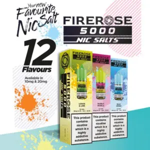 Elux Firerose 5000 Nic Salts 10ml - 10MG image 0