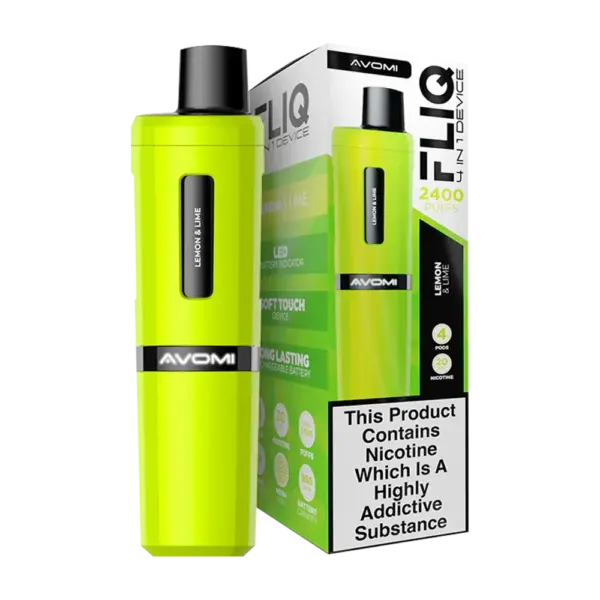 Avomi FLIQ 4-in-1 Prefilled Pod Kit – 2400 Puffs image 0