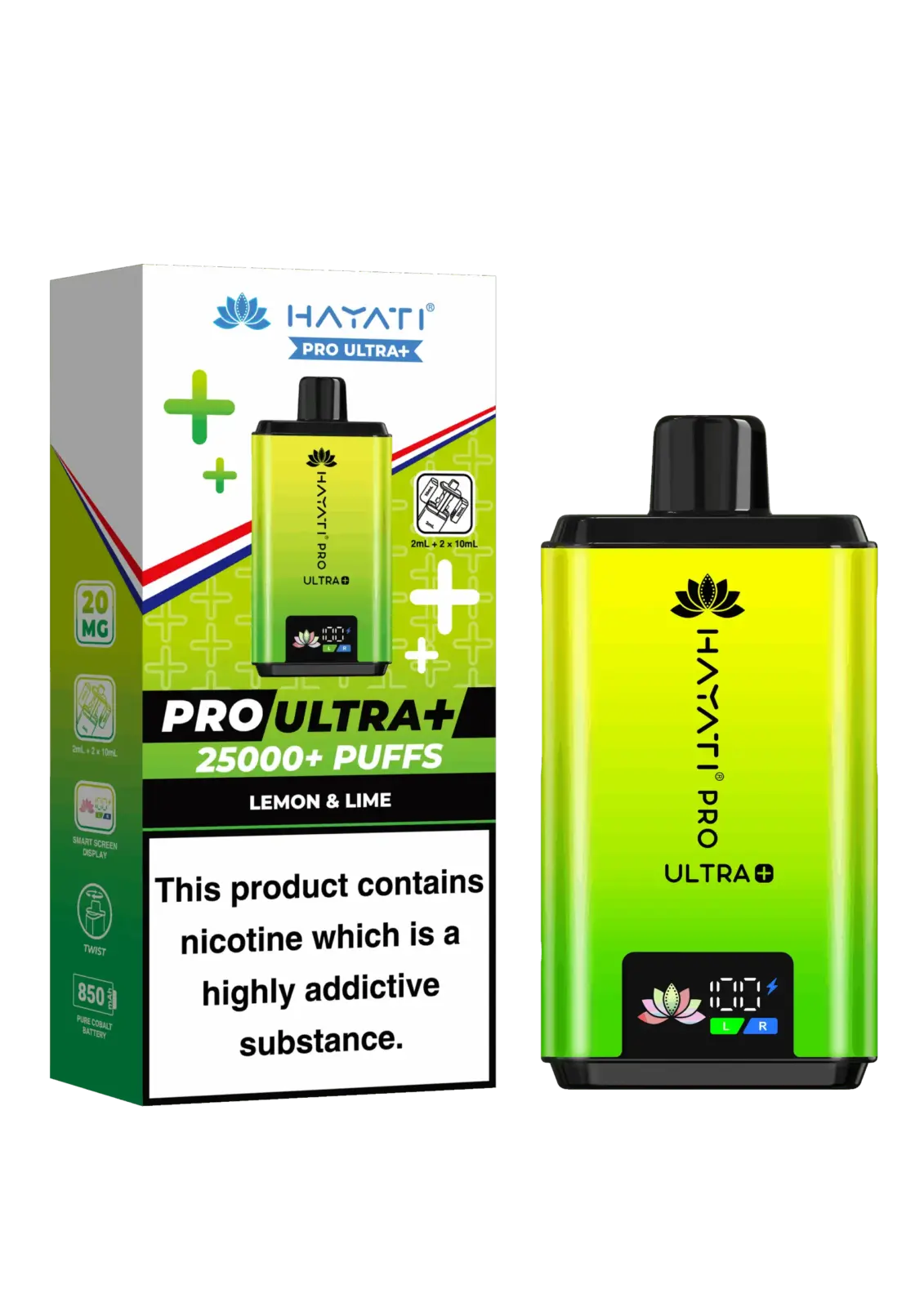 Hayati Pro Ultra Plus 25K Prefilled Vape Kit image 0
