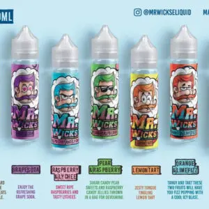 MR WICKS Premium E Liquid  70/30 VG/PG image 0