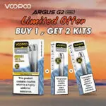 Voopoo Argus G2 Mini Pod Vape Kit – 2 Pack image 0