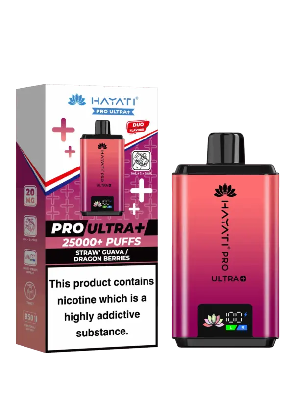 Hayati Pro Ultra Plus 25K Prefilled Vape Kit Hayati