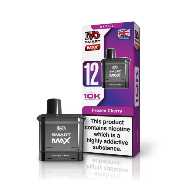 IVG Smart Max Prefilled Pod – 10K Puffs - Frozen Cherry image