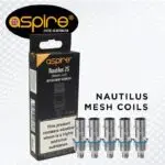 Aspire Nautilus 2S Coils | 0.4 | 0.7 Mesh | 5pcs/pack image 0