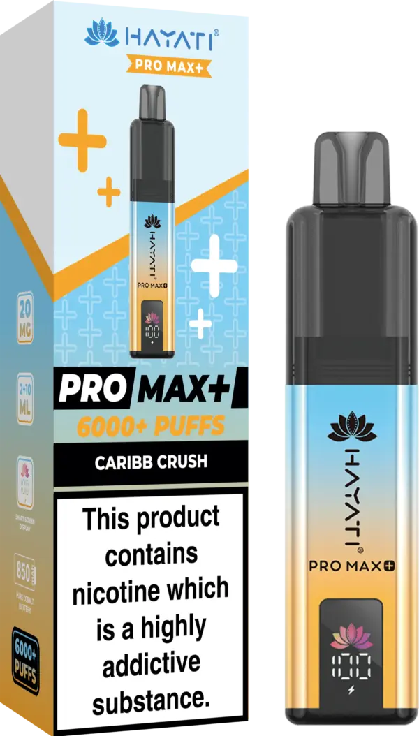 Hayati Pro Max+ 6000 Puff Pod Kit Hayati