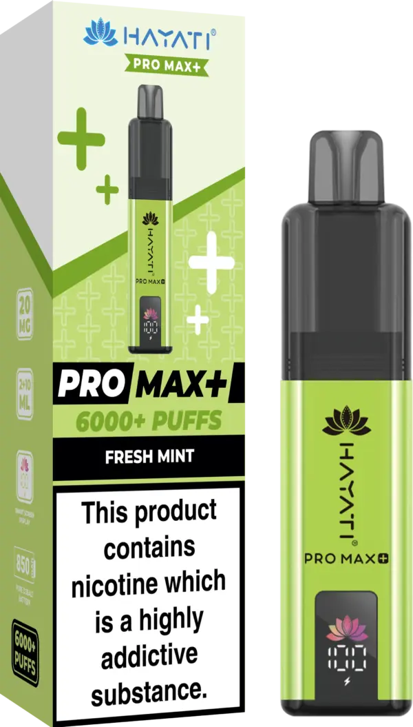 Hayati Pro Max+ 6000 Puff Pod Kit Hayati