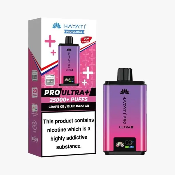 Hayati Pro Ultra Plus 25K Prefilled Vape Kit Hayati