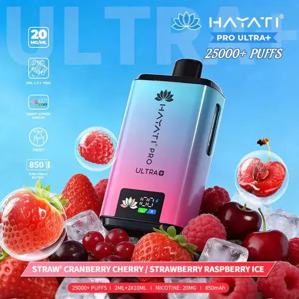 Hayati Pro Ultra Plus 25K Prefilled Vape Kit Hayati