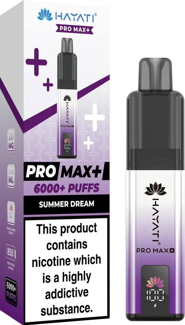 Hayati Pro Max+ 6000 Puff Pod Kit Hayati