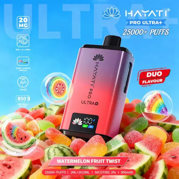 Hayati Pro Ultra Plus 25K Prefilled Vape Kit Hayati