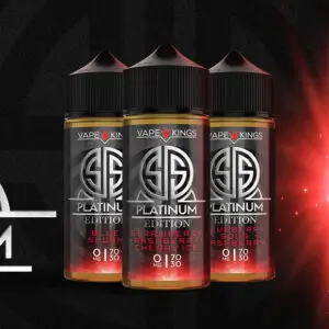 Vape King Platinum 100ml Shortfill E-Liquid  70/30 VG/PG image 0