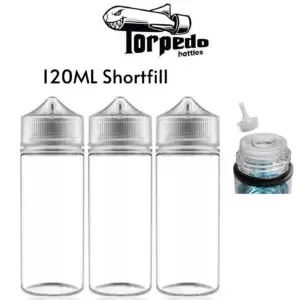 Torpedo Refillable Empty E-Liquid Bottles 100ml | Easy Screw Off Nib  70/30 VG/PG image 0