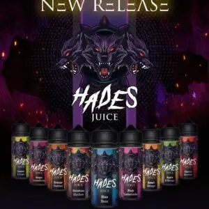 Hades E Liquid Range 100ml Shortfill | £5.99 ONLY  70/30 VG/PG image 0