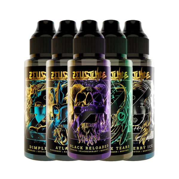 Zeus E-Liquid 100ml Shortfill | New Flavours in STOCK 70/30 VG/PG image 5
