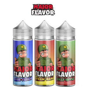 Major Flavor E-Liquid Range 100ml Shortfill  70/30 VG/PG image 0