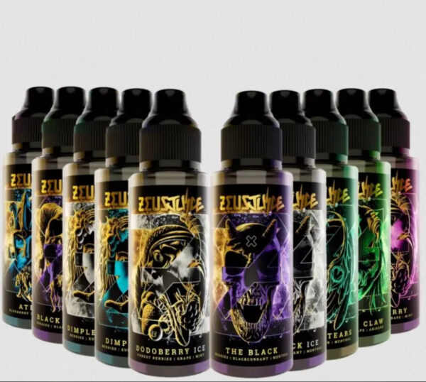 Zeus E-Liquid 100ml Shortfill | New Flavours in STOCK 70/30 VG/PG image 4
