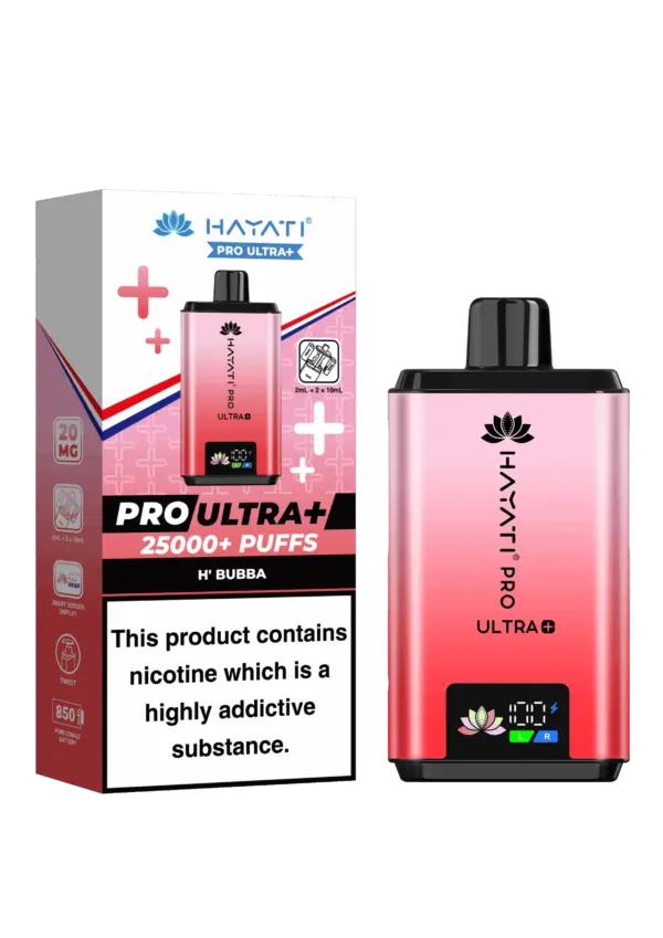 Hayati Pro Ultra Plus 25K Prefilled Vape Kit Hayati