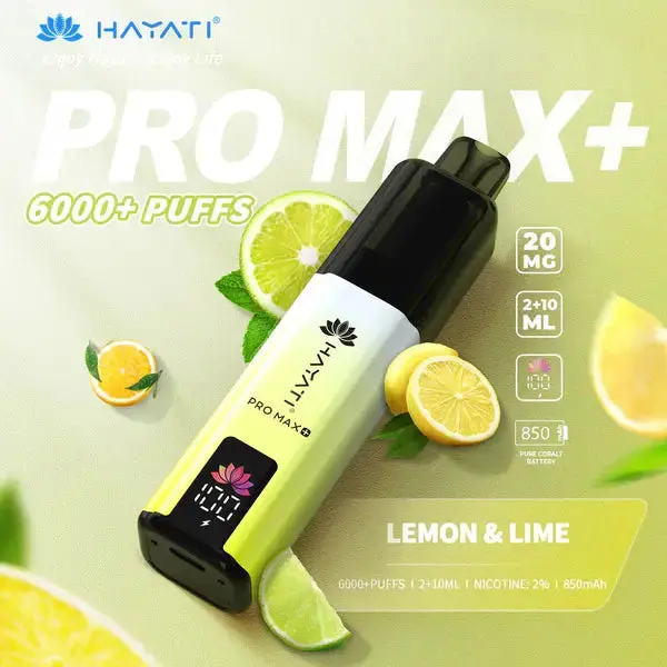 Hayati Pro Max+ 6000 Puff Pod Kit image 0 Hayati Pro Max+ 6000 Puff Pod Kit image 0