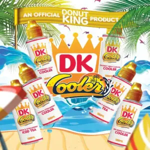 Donut King Cooler 100ml Shortfill E-Liquid  70/30 VG/PG image 0