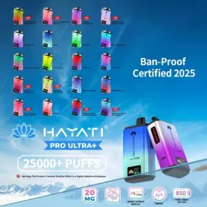 Hayati Pro Ultra Plus 25K Prefilled Vape Kit Hayati