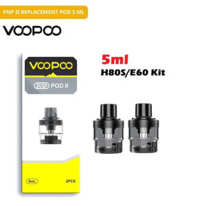Voopoo PNP Pod II V2 | H80S/E60 | 5ml Pods (2 pack) image 0