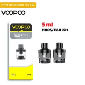 Voopoo PNP Pod II V2 | H80S/E60 | 5ml Pods (2 pack) image 0