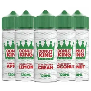 Donut King Range 100ml Shortfill  70/30 VG/PG image 0