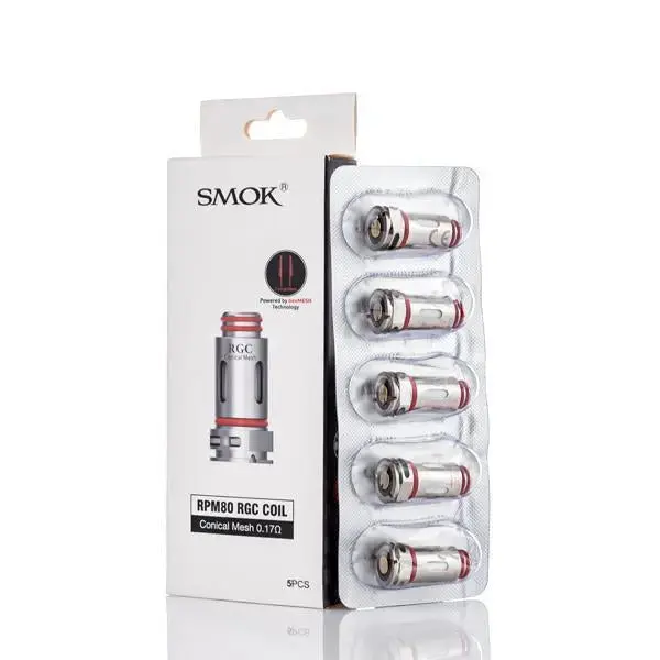 Smok RPM 80 Conical Mesh Replacement Coils image 0 Smok RPM 80 Conical Mesh Replacement Coils image 0